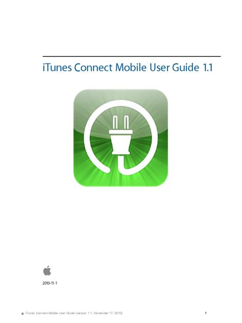 Read Online Itunes Connect Guide 