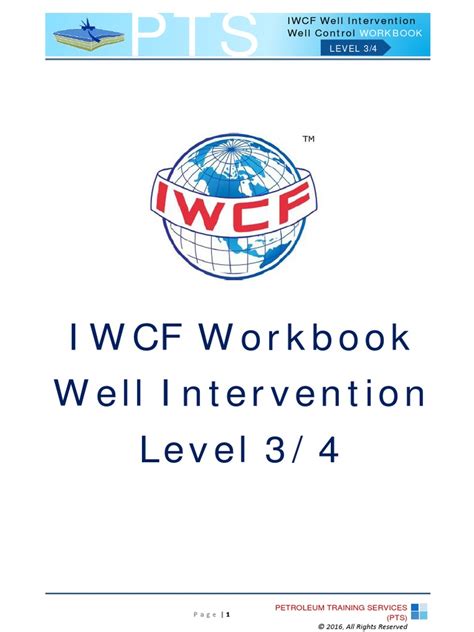 Iwcf Level 3 4 Tsp