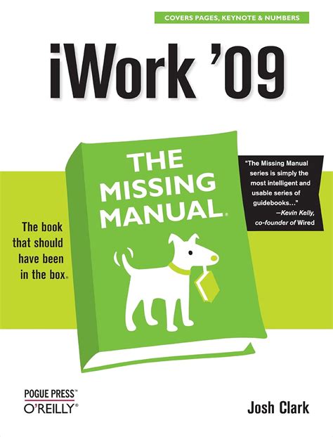iwork 09 the missing manual
