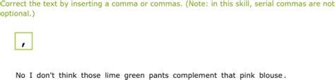 Ixl Commas Review 9th Grade Language Arts Grade Nine Comma Worksheet - Grade Nine Comma Worksheet