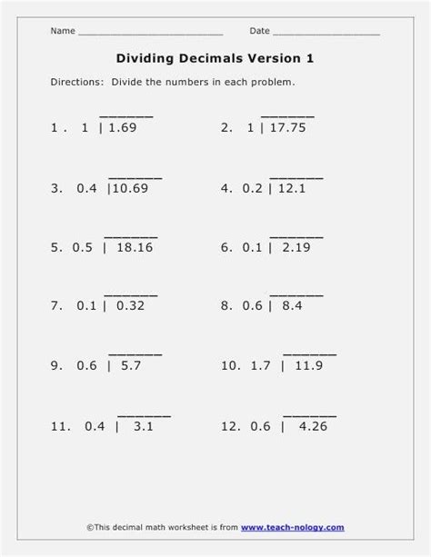 Ixl Division With Decimals 6th Grade Math Dividing Decimals Worksheet Grade 6 - Dividing Decimals Worksheet Grade 6