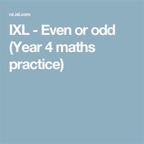 Ixl Even Or Odd Year 4 Maths Practice Ixl Fourth Grade Math Practice - Ixl Fourth Grade Math Practice