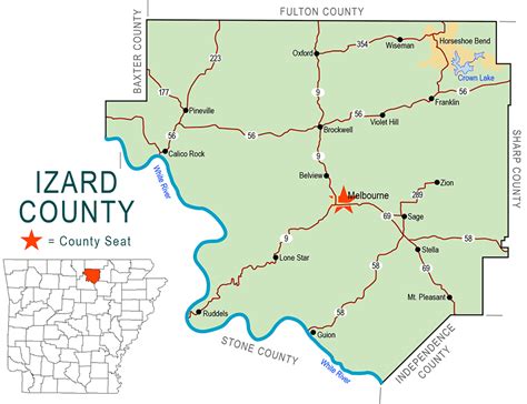 izard county arkansas