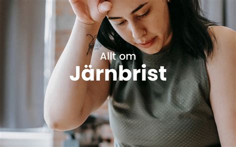 järnbrist stickningar