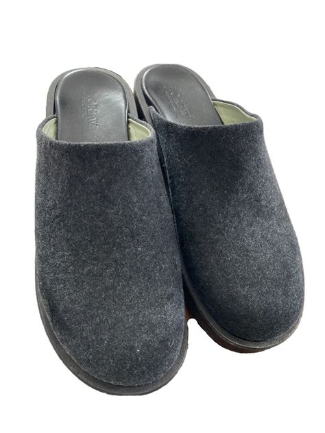 j . Crew Wooden clogs - Gem