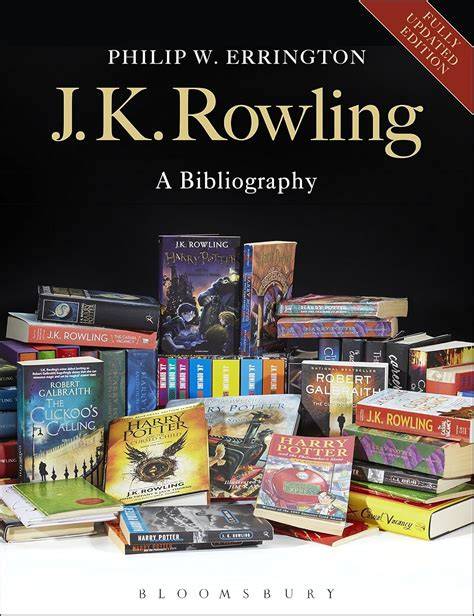 j k rowling a bibliography