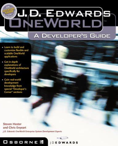 Full Download J D Edwards One World A Developer Guide Free Download 