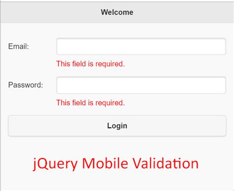 jQuery Validation Plugin WEBDEVPUNEET