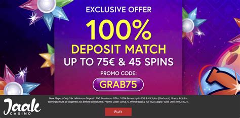 jaak casino bonus caxo canada