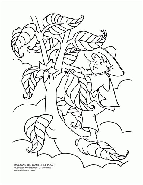 Jack And The Beanstalk Colouring Pages Activity Village Jack And The Beanstalk Colouring - Jack And The Beanstalk Colouring