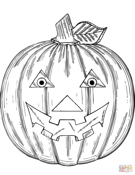 Jack O Lantern Coloring Page Free Printable Coloring Halloween Jack O Lantern Coloring Pages - Halloween Jack O Lantern Coloring Pages