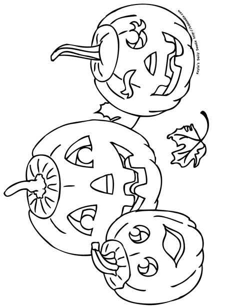 Jack O X27 Lantern Coloring Pages Coloringlib Jack O Lanterns Coloring Pages - Jack O Lanterns Coloring Pages