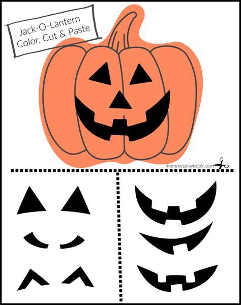 Jack Ou0027lantern Writing Cut And Paste Craftivity Tpt Jack O Lantern Cut And Paste - Jack O Lantern Cut And Paste