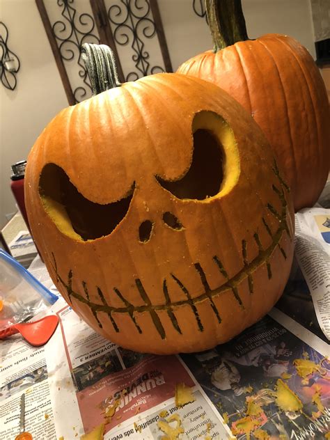 Jack The Skeleton Pumpkin