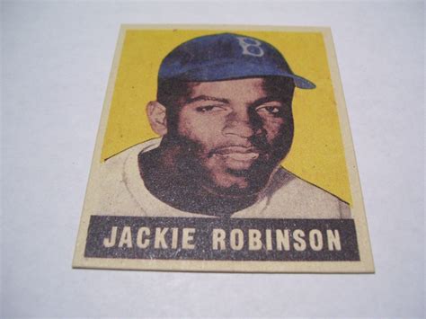 jackie robinson baseball card for sale eBay