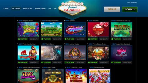 jackpot paradise casino online