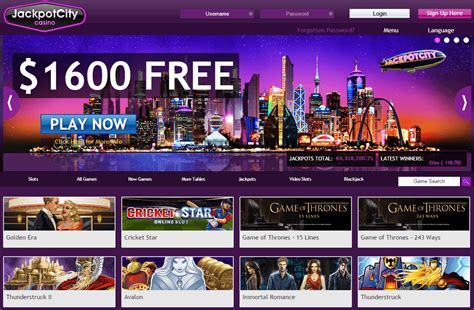jackpotcity online casino get 1600 free to play online casino games now gwup