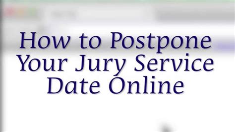 jackson county postpone court date online