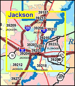 jackson mississippi zip code
