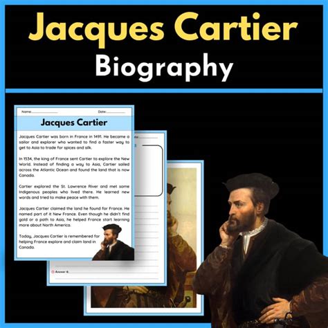 jacques cartier biography summary format