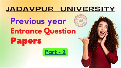 Full Download Jadavpur University Question Papers 