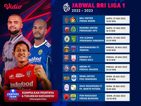 JADWAL BRI LIGA1：Jadwal, Live Streaming BRI Liga 1 Hari Ini, Sabtu 7 Desember