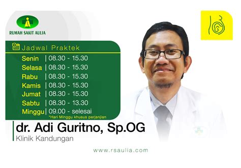 jadwal dokter rs aulia
