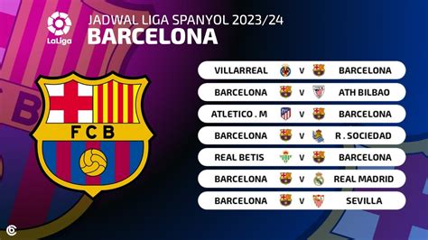 JADWAL LIGA SPANYOL BARCELONA：Jadwal Liga Spanyol Pekan Ini, Barcelona vs Real Betis, Real