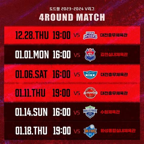 JADWAL RED SPARK DESEMBER：Jadwal Red Spark vs Hyundai Hillstate Liga Voli Putri Korea 2024