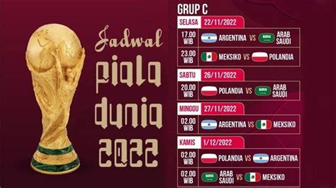 JADWAL ARGENTINA - Jadwal Piala Dunia 2022: Argentina Vs Meksiko, Berikut Prediksi