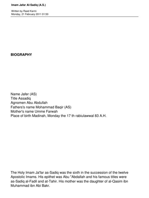 jafar khaldi biography examples