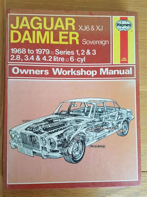 Download Jaguar Daimler Xj6 Handbook 