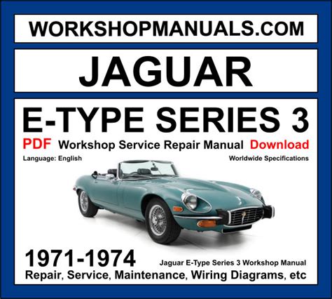 Full Download Jaguar E Type Workshop Manual File Type Pdf 