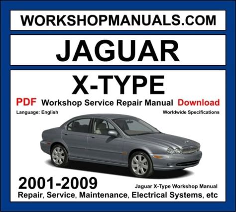 Download Jaguar X Type Workshop Manuals 