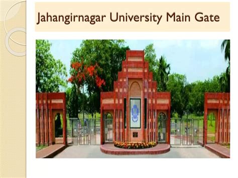 Jahangirnagar University Zipcode