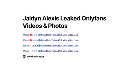 jaidyn alexis leaked onlyfans