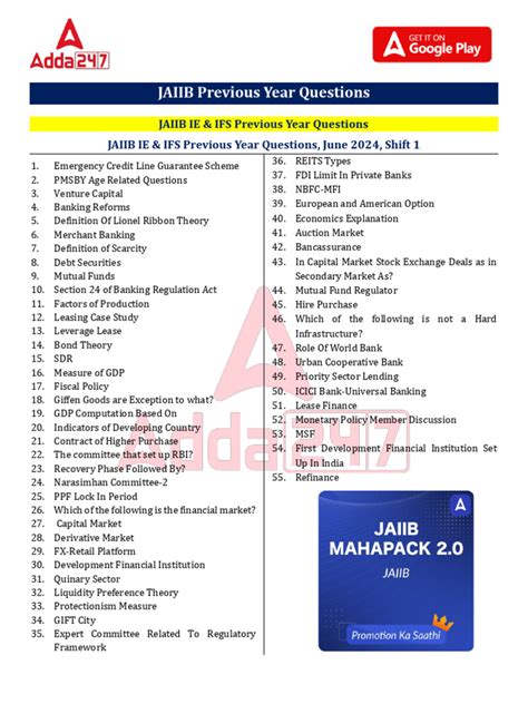 Read Online Jaiib Previous Questions Papers 