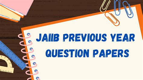 Read Jaiib Previous Year Question Papers 