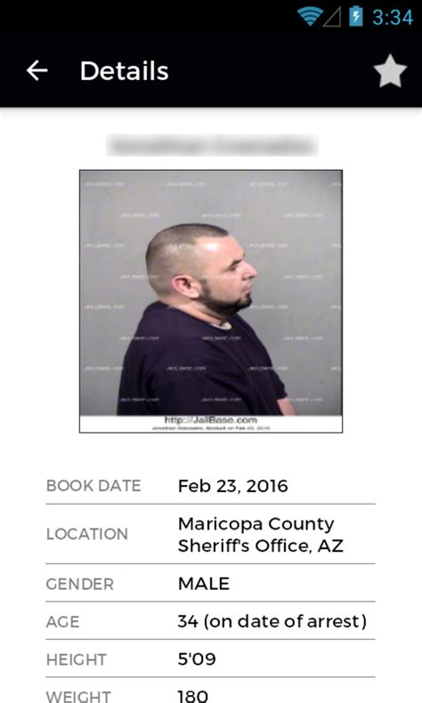 Jailbase Mugshots