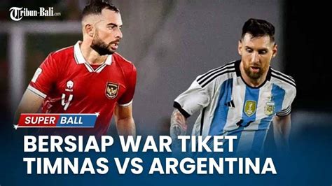jam berapa mulai indonesia vs argentina