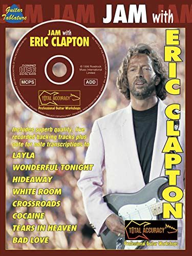 jam with eric clapton tab book cd songbook cd gri