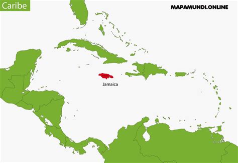 Jamaica En Mapa