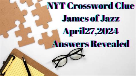 james and jones of jazz Crossword Clue Wordplays.com