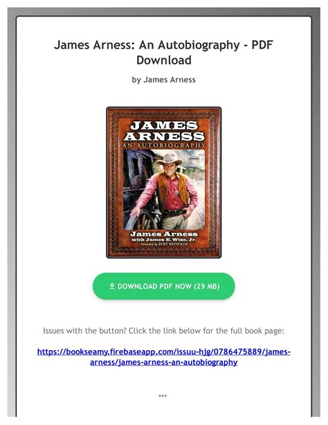 james arness autobiography pdf viewer
