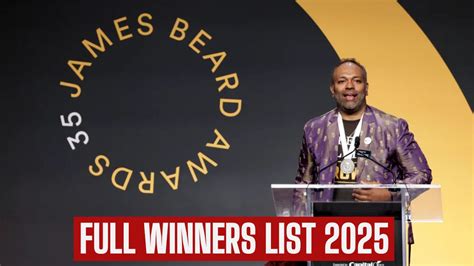 James Beasrd Winners