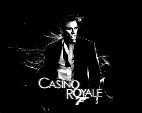 james bond casino royale black and white