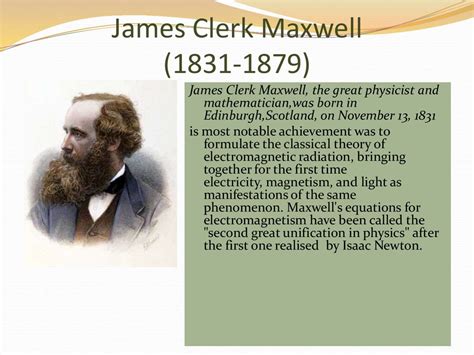 james clerk maxwell biography summary template