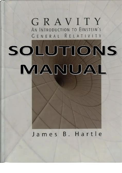 Read James Hartle Gravity Solution 