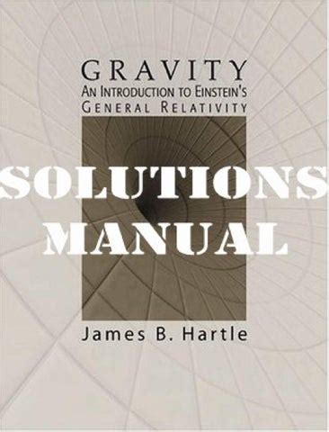 Read James Hartle Gravity Solutions Manual 
