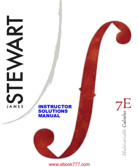 Read Online James Stewart Solutions Manual 7Th Edition 